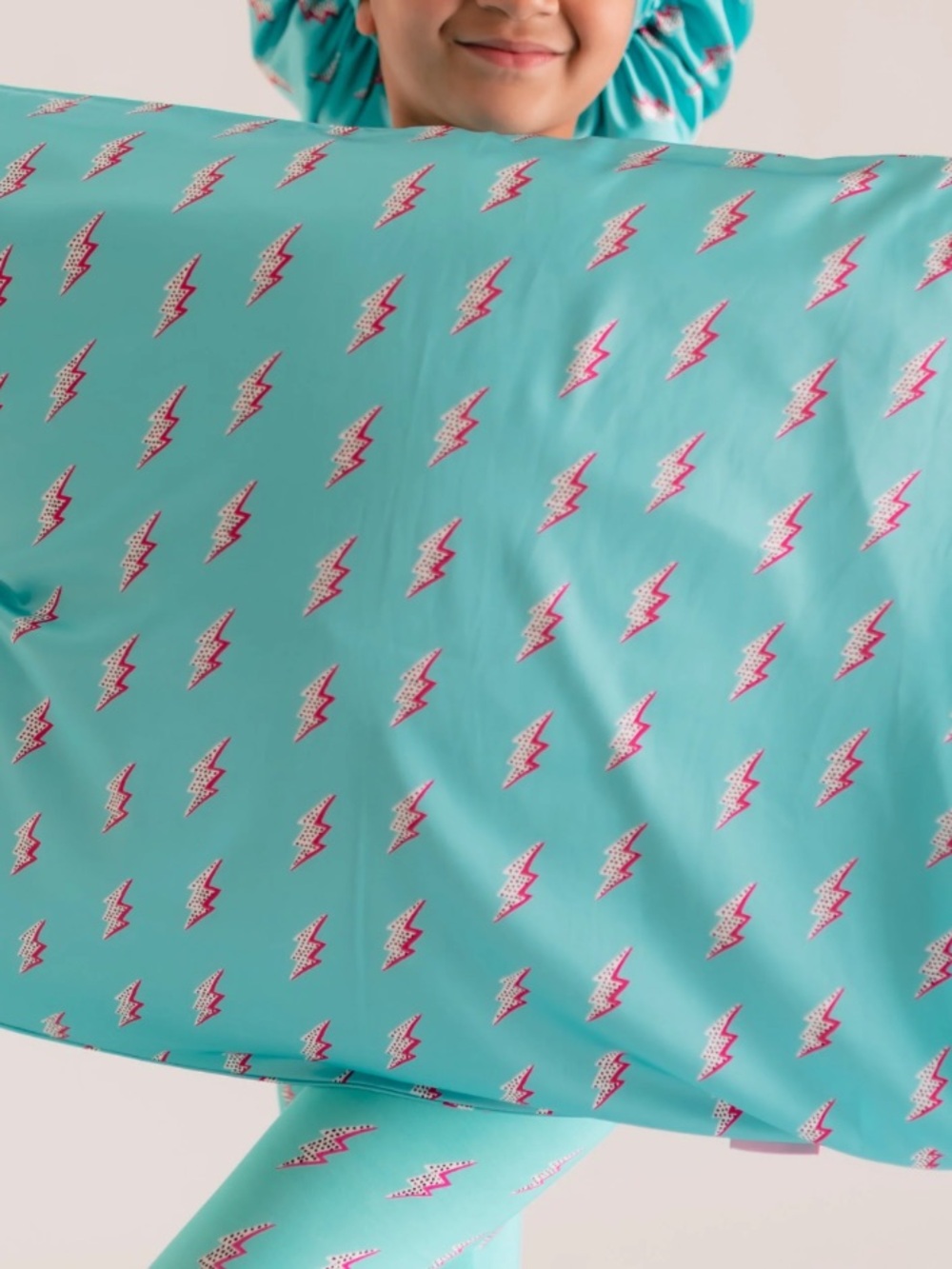 New In Bag Silks Dream With Us Silk Pillowcase in Neon Bolts $35